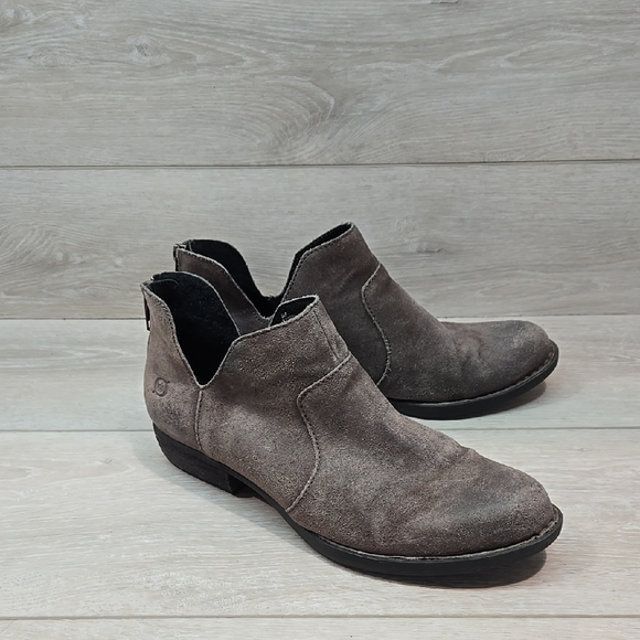 Born Women's Ankle Boots Shoes Leather Sz 8M - Picture 1 of 12